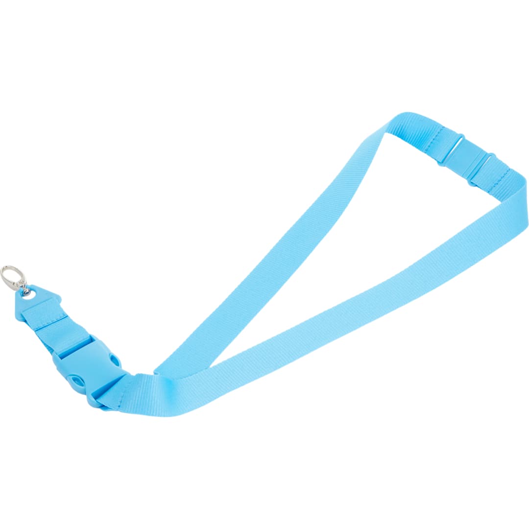 Monochrome Hang In There Lanyard - SM-2476 Blue