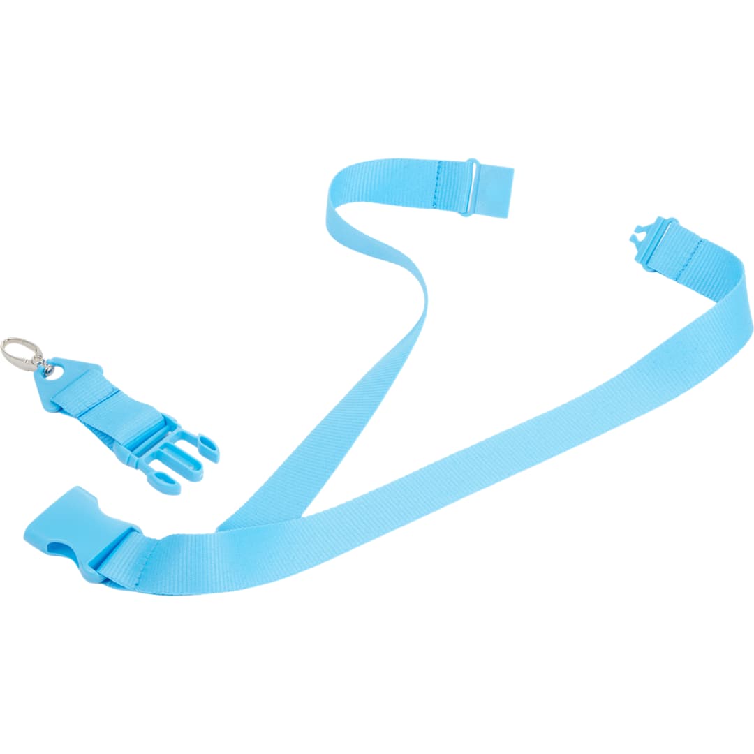 Monochrome Hang In There Lanyard - SM-2476 Blue