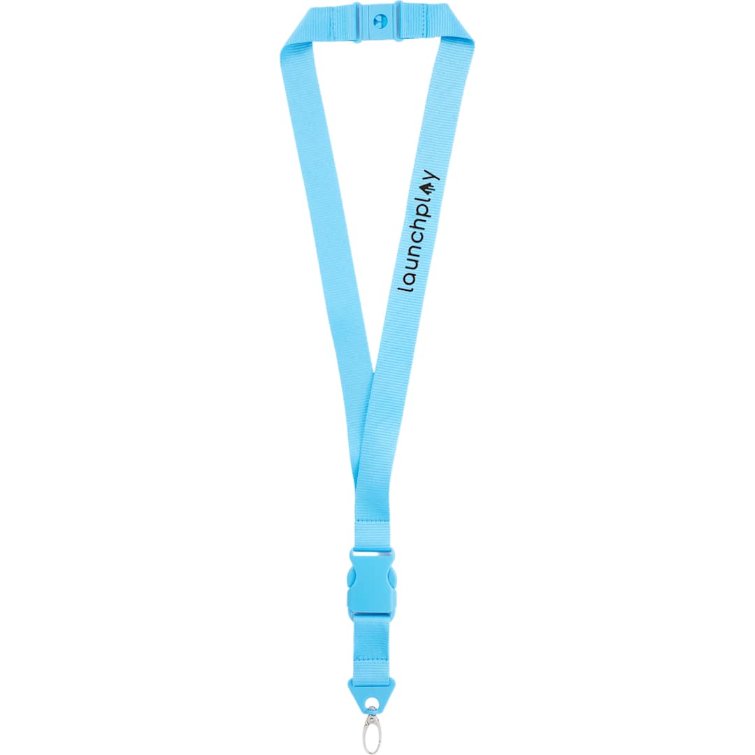 Monochrome Hang In There Lanyard - SM-2476 Blue