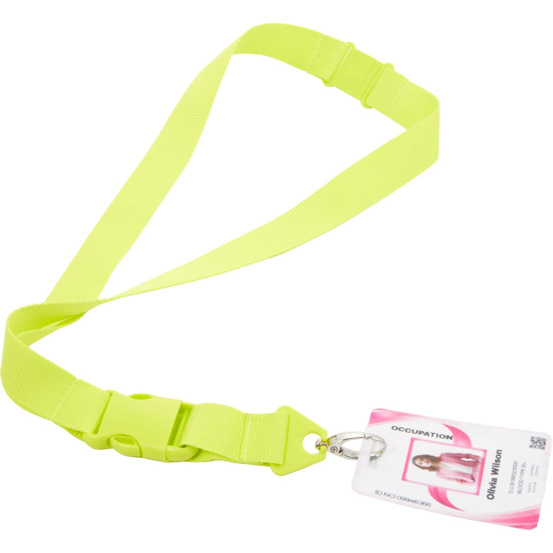 Monochrome Hang In There Lanyard - SM-2476 Green