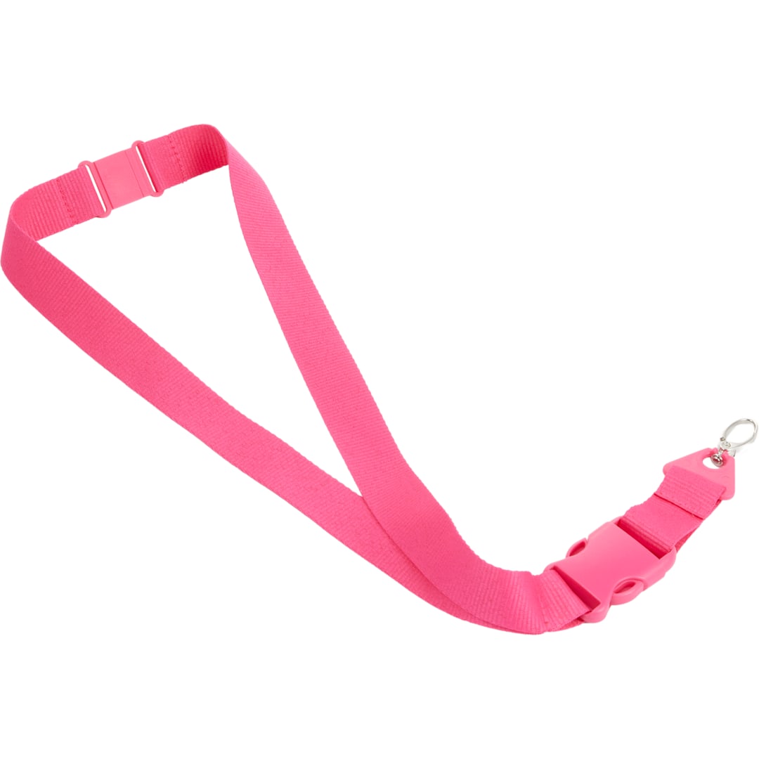 Monochrome Hang In There Lanyard - SM-2476 Pink