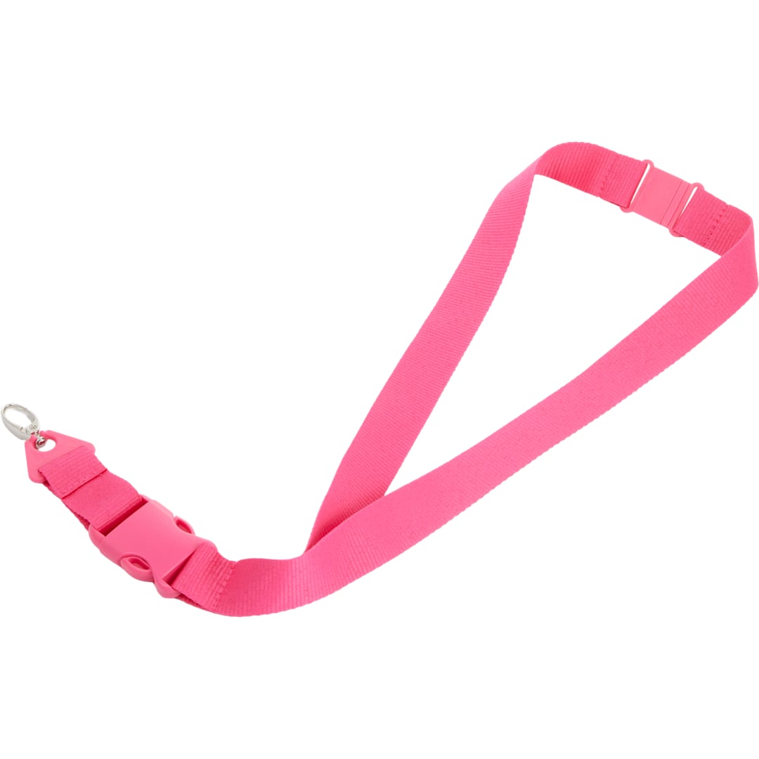 Monochrome Hang In There Lanyard - SM-2476 Pink