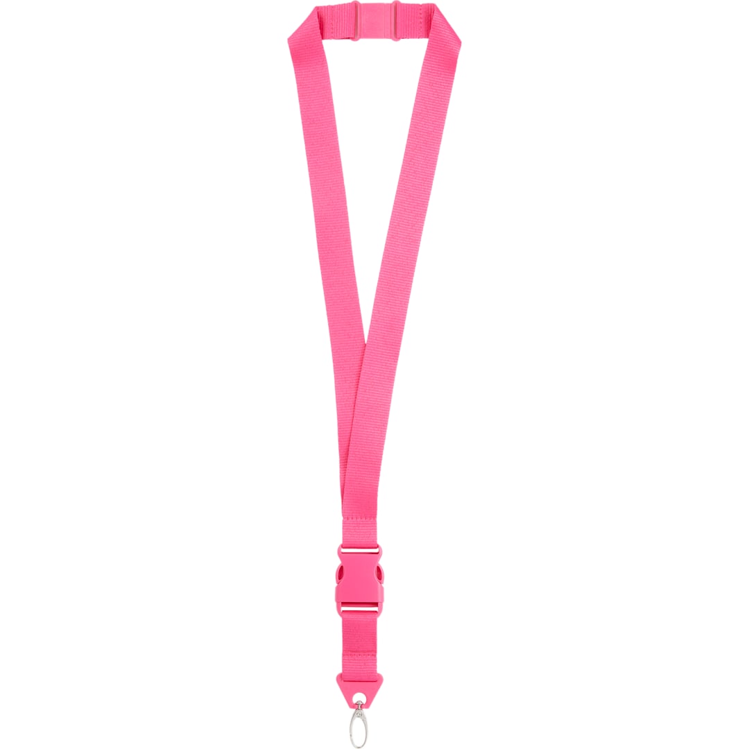 Monochrome Hang In There Lanyard - SM-2476 Pink