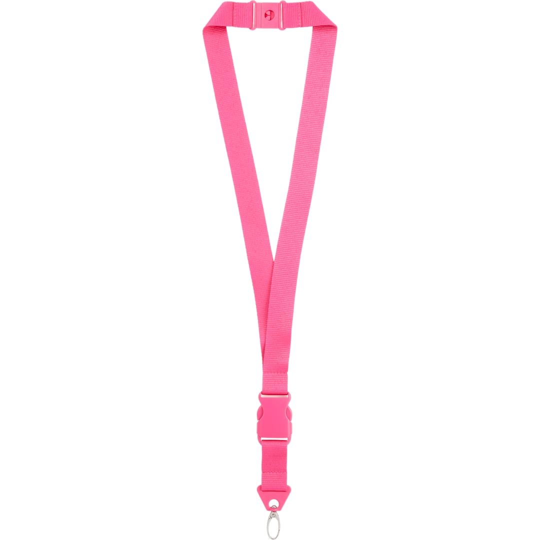 Monochrome Hang In There Lanyard - SM-2476 Pink
