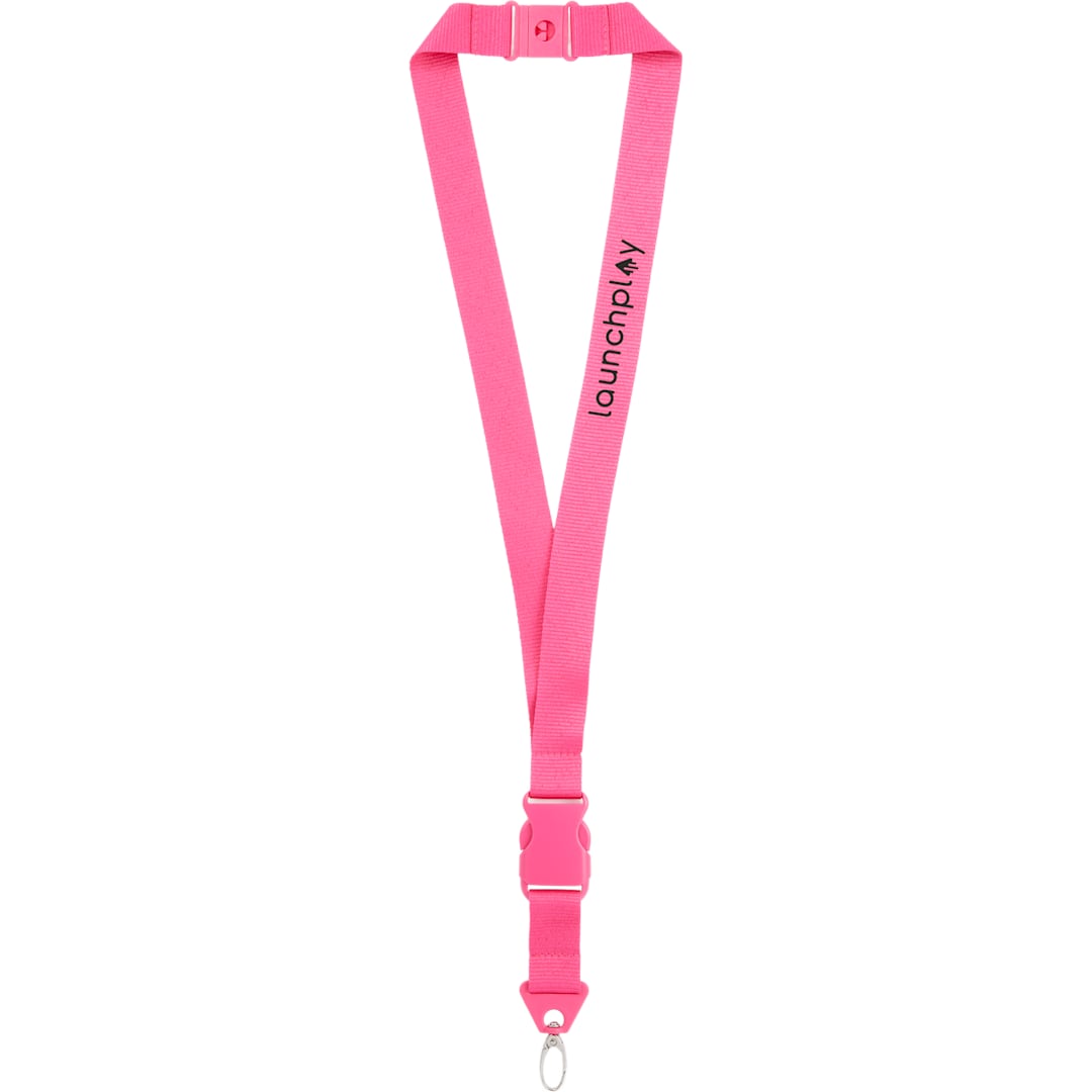 Monochrome Hang In There Lanyard - SM-2476 Pink