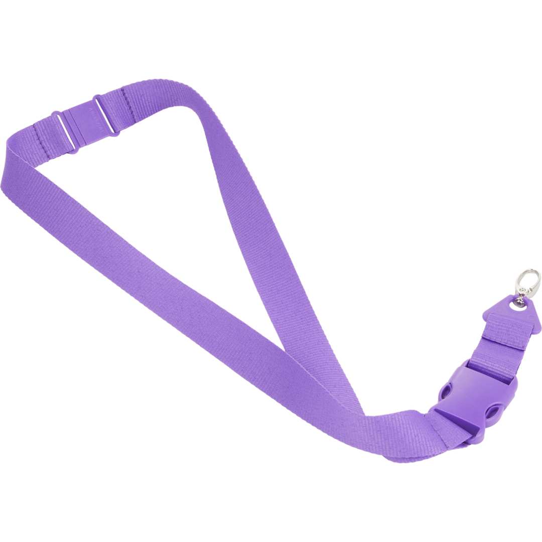 Monochrome Hang In There Lanyard - SM-2476 Purple