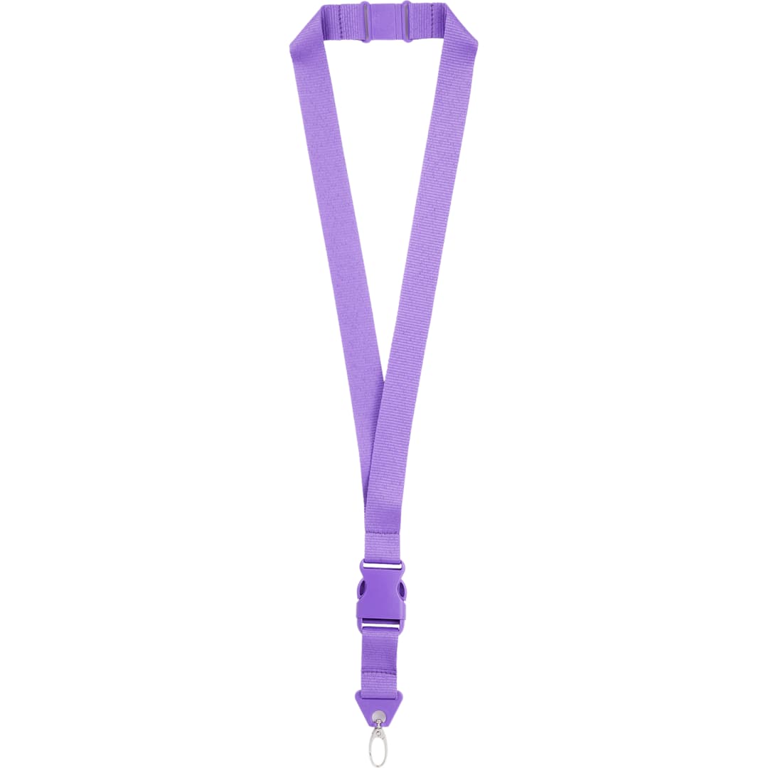 Monochrome Hang In There Lanyard - SM-2476 Purple