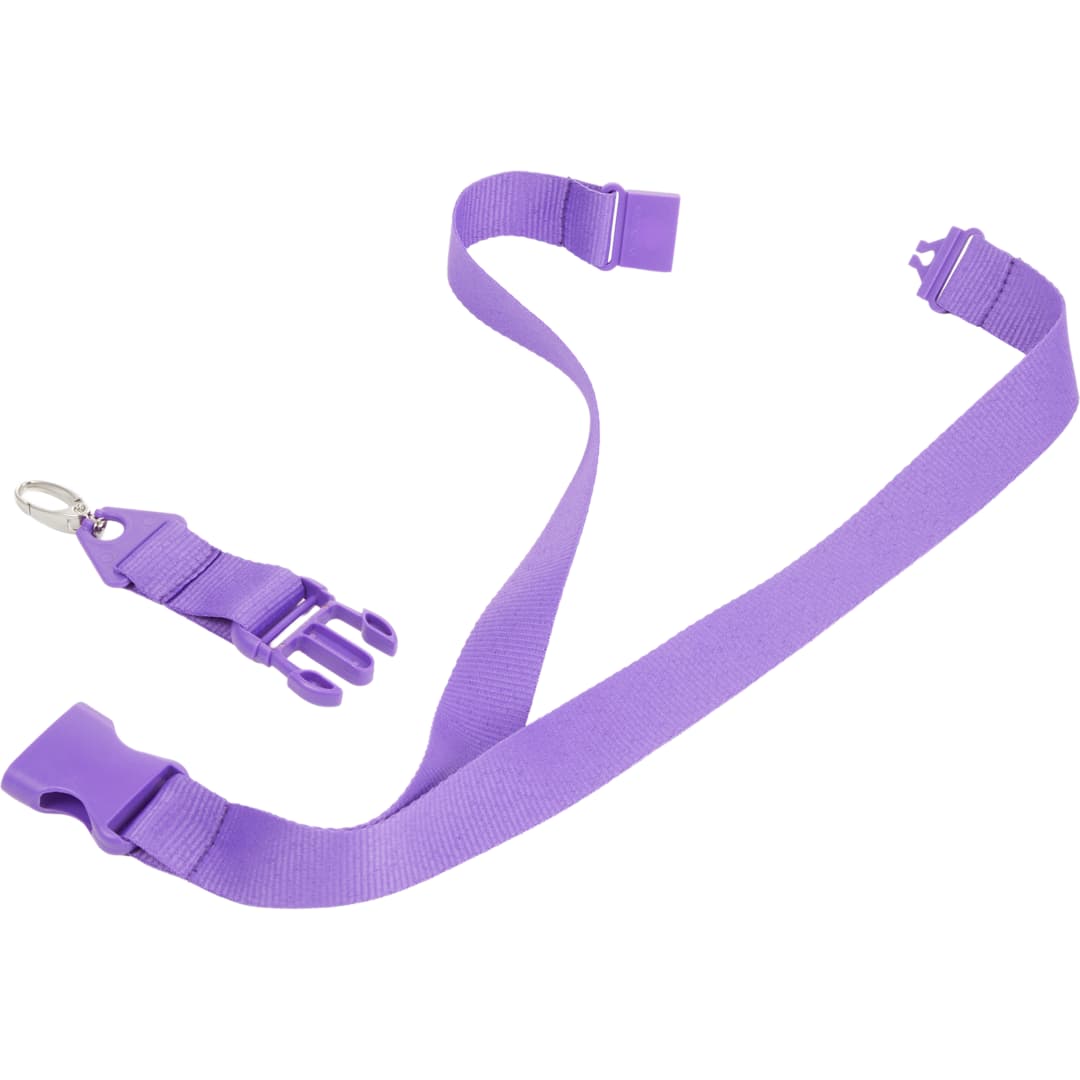 Monochrome Hang In There Lanyard - SM-2476 Purple