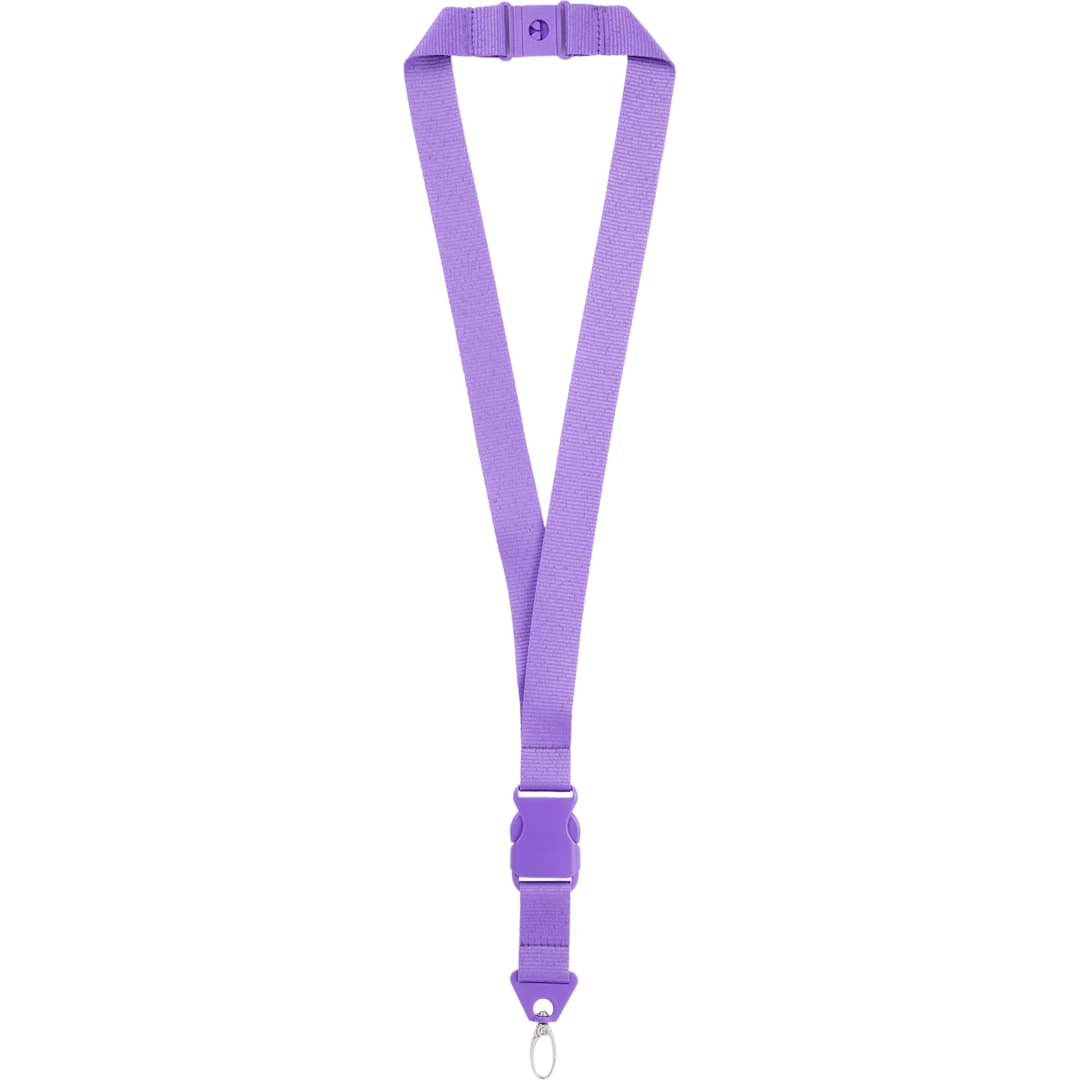 Monochrome Hang In There Lanyard - SM-2476 Purple