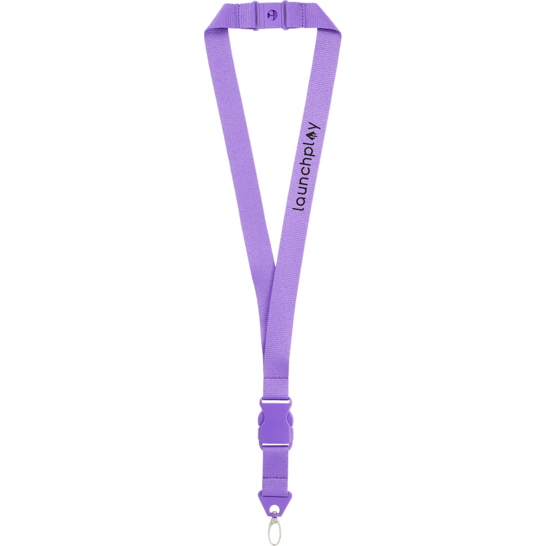 Monochrome Hang In There Lanyard - SM-2476 Purple