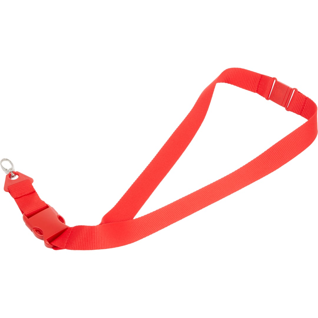 Monochrome Hang In There Lanyard - SM-2476 Red