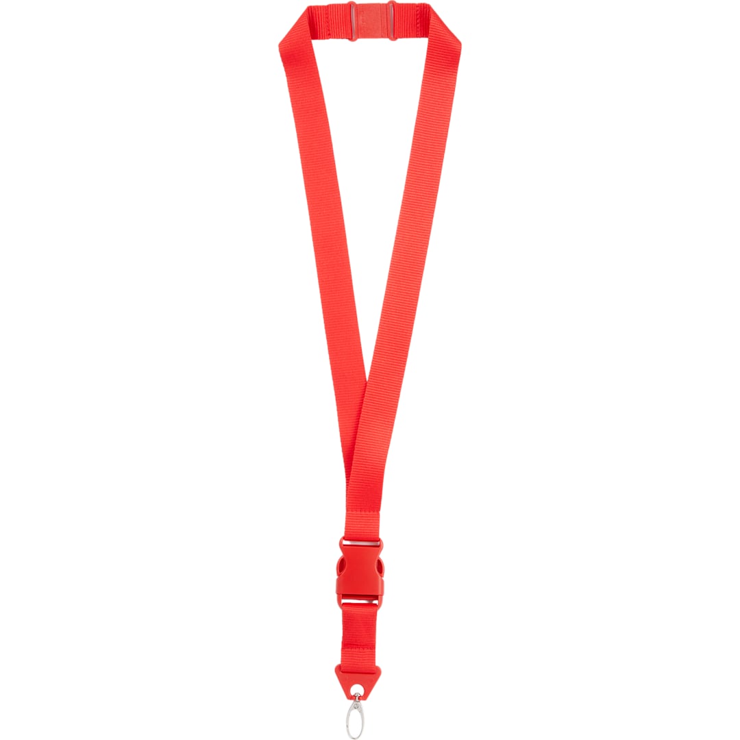 Monochrome Hang In There Lanyard - SM-2476 Red
