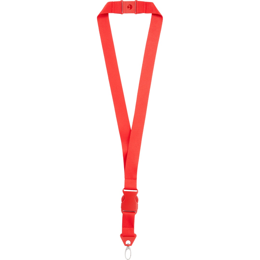 Monochrome Hang In There Lanyard - SM-2476 Red