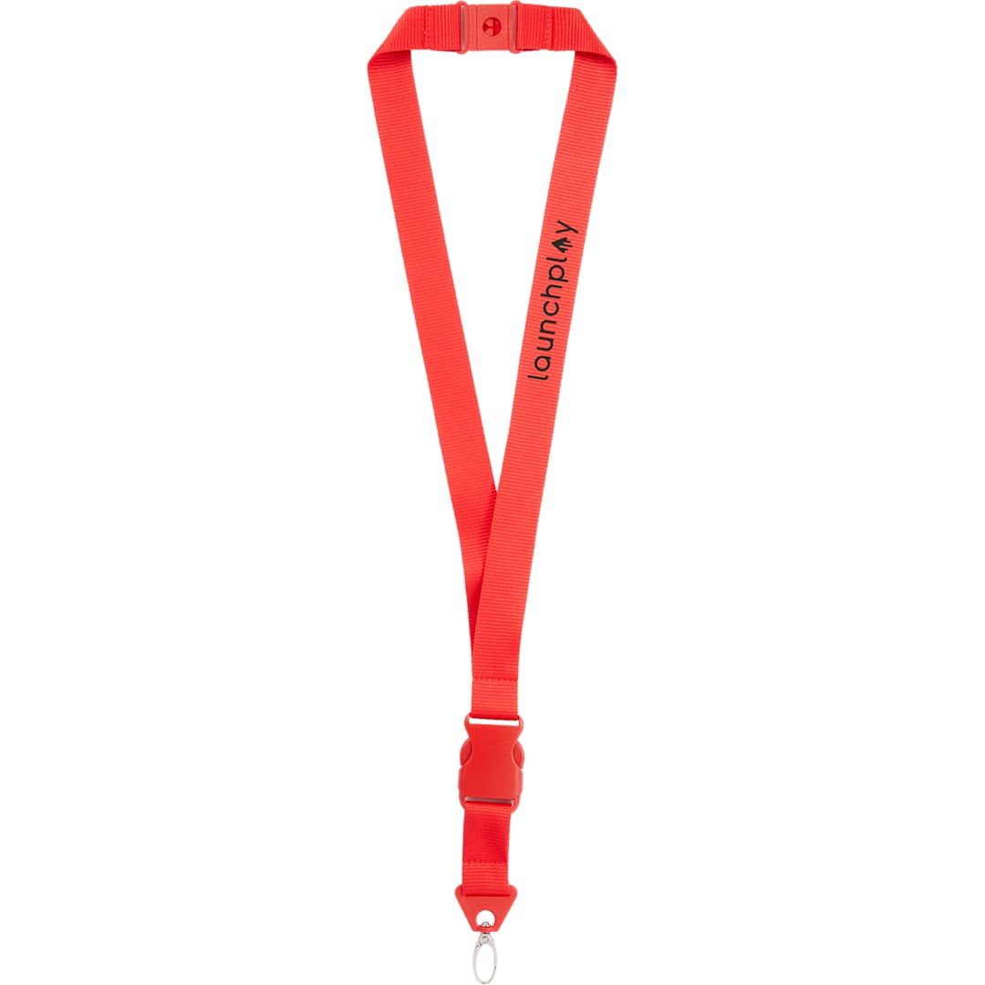 Monochrome Hang In There Lanyard - SM-2476 Red