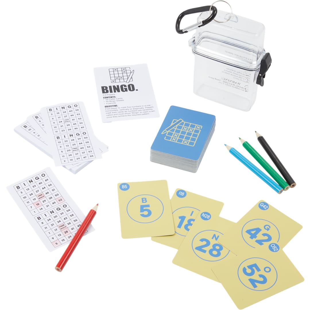 On-the-Go Bingo Game Set - SM-4072 Clear