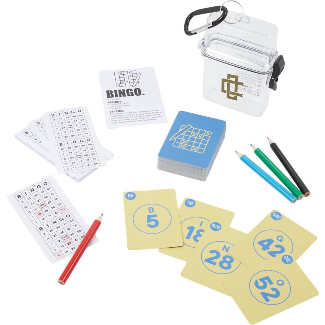 On-the-Go Bingo Game Set - SM-4072 Clear