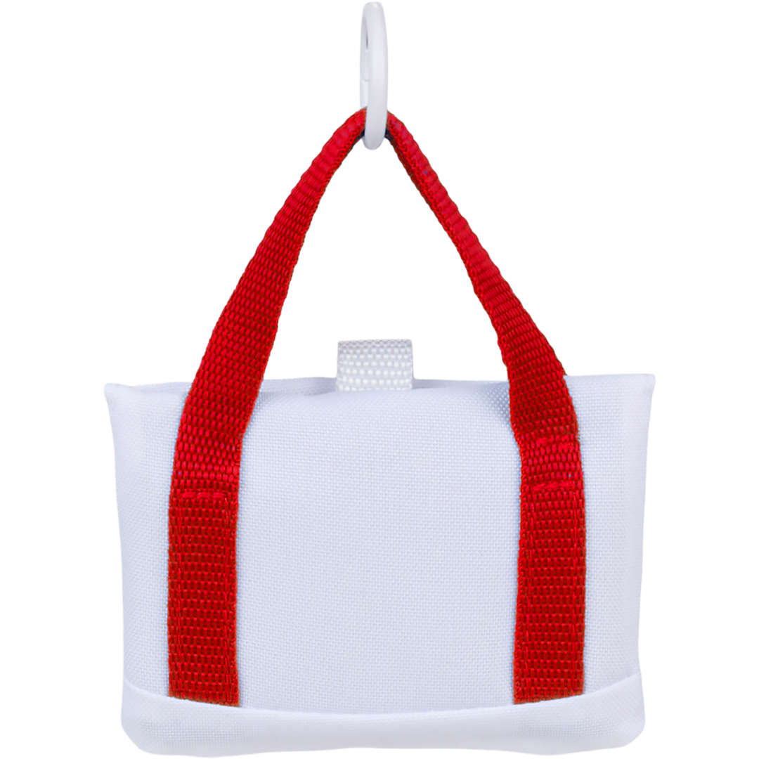 Mini-to-Market Packable Shopper Tote - SM-5469 Red