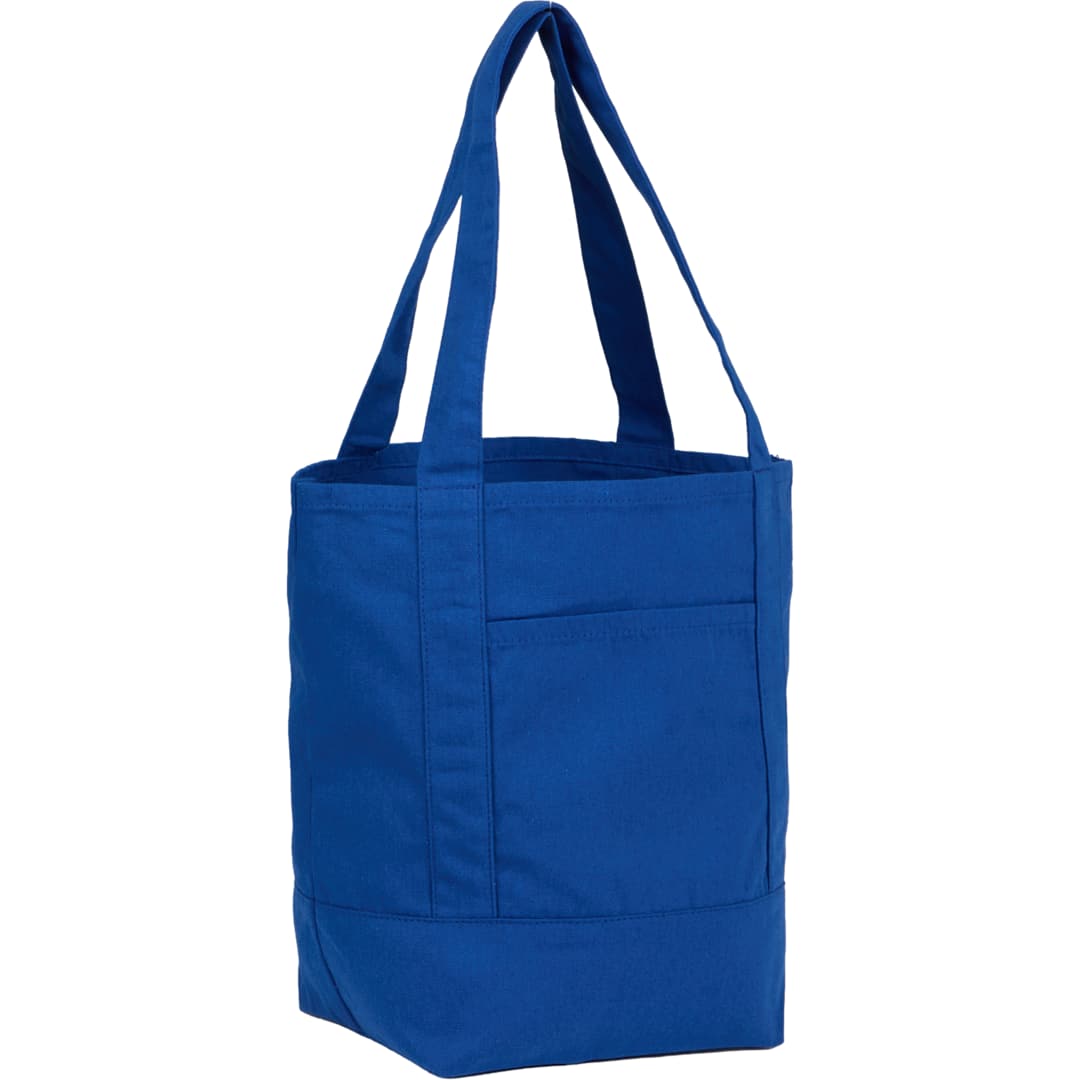 Mini 6oz Recycled Cotton Canvas Tote - SM-5471 Blue