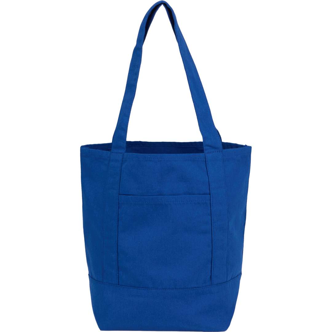 Mini 6oz Recycled Cotton Canvas Tote - SM-5471 Blue