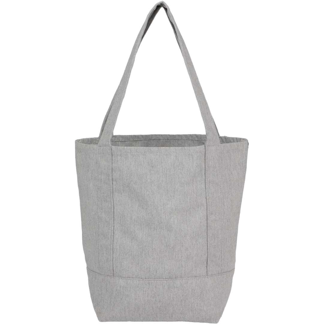 Mini 6oz Recycled Cotton Canvas Tote - SM-5471 Gray