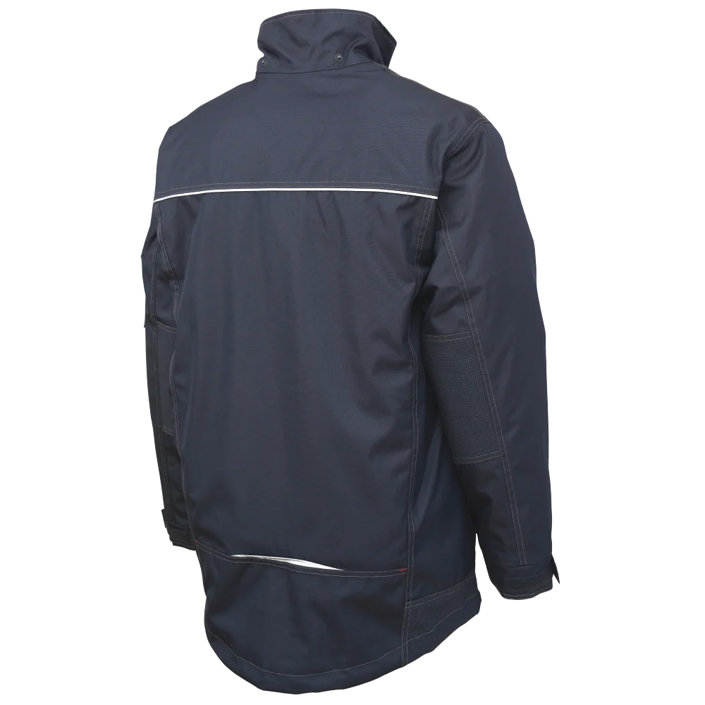 WJ14 - Parka « 3-En-1 » En Poly-Oxford Navy