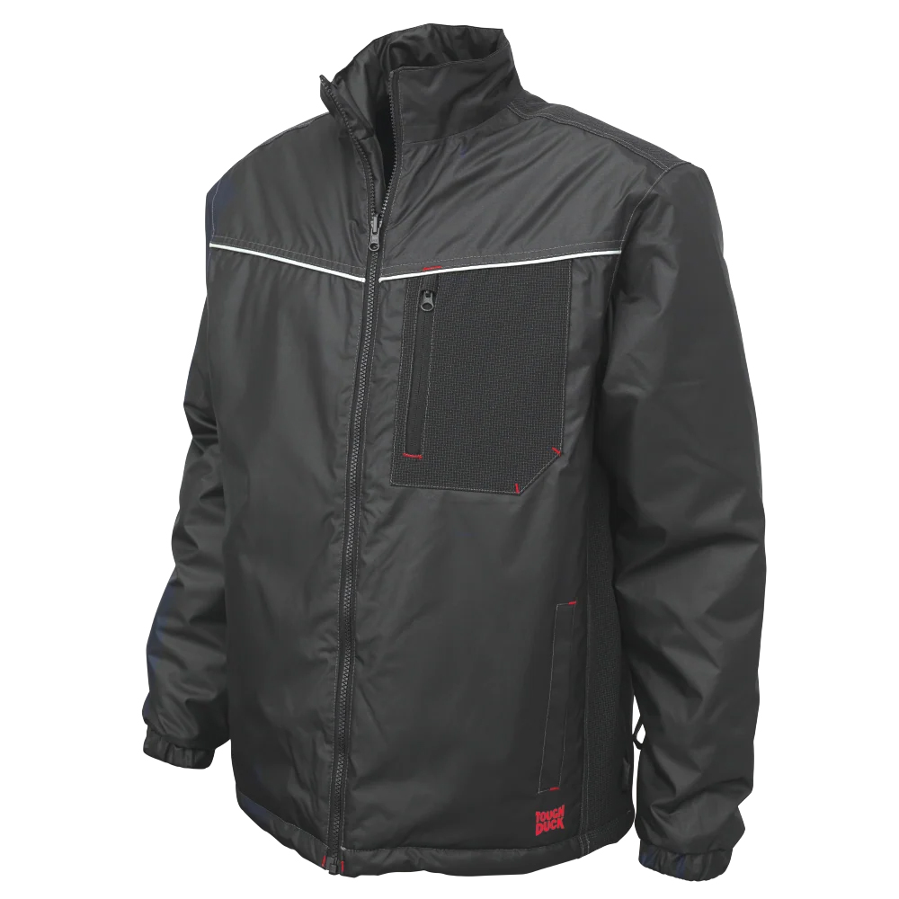 WJ14 - Parka « 3-En-1 » En Poly-Oxford Black
