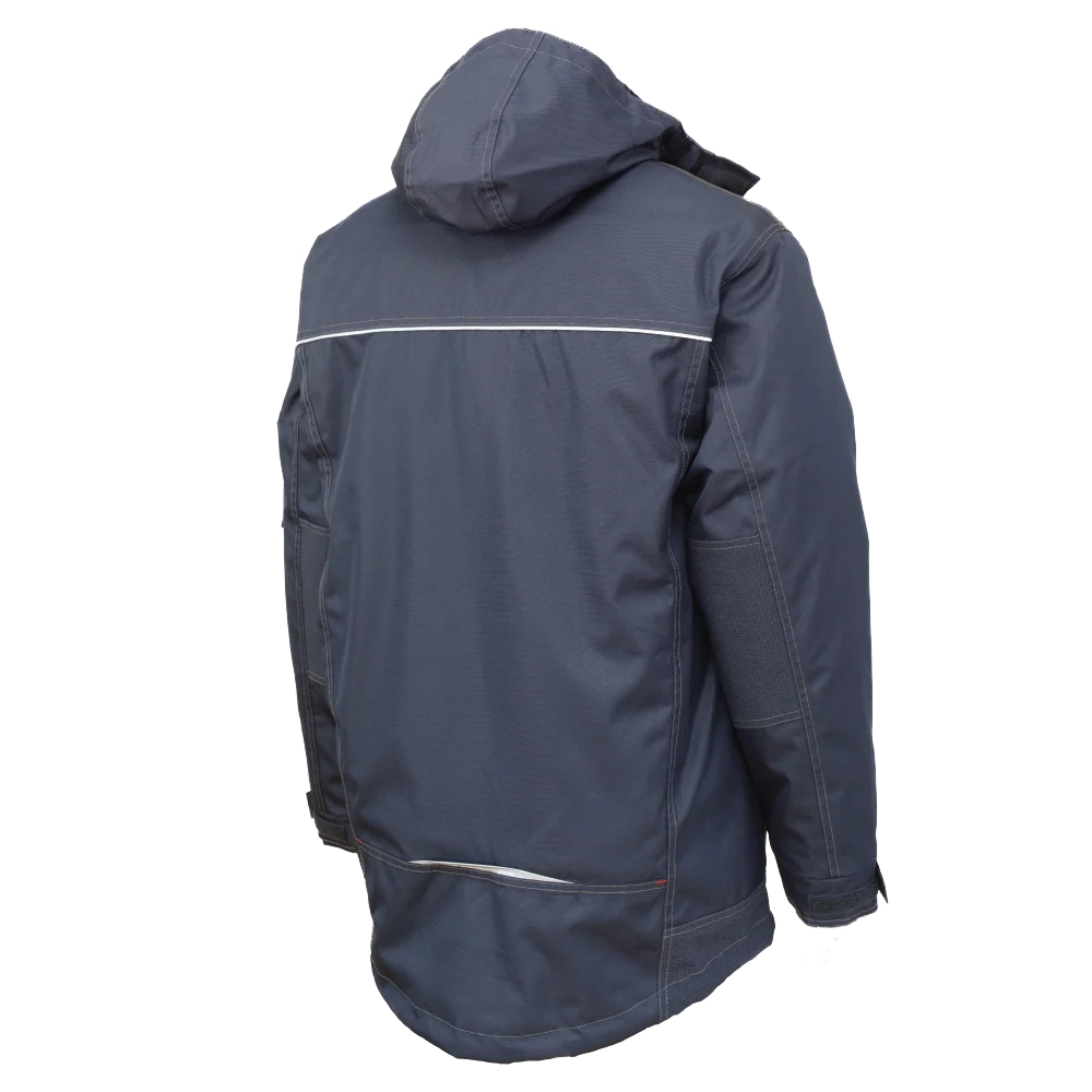 WJ14 - Parka « 3-En-1 » En Poly-Oxford Navy