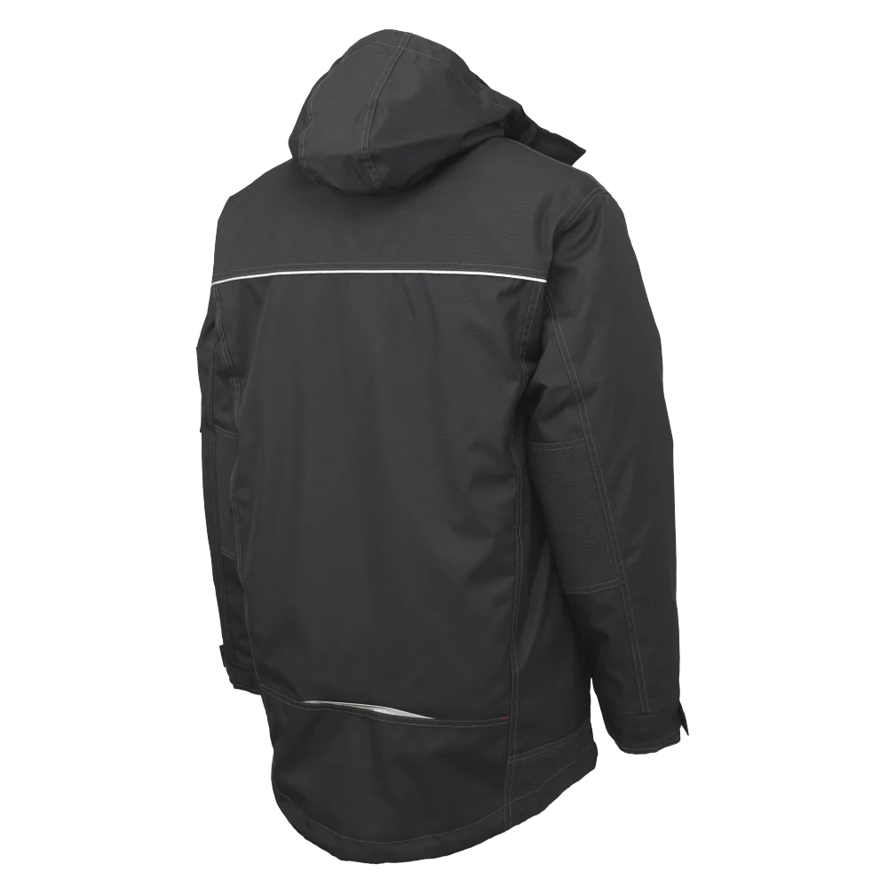WJ14 - Parka « 3-En-1 » En Poly-Oxford Black