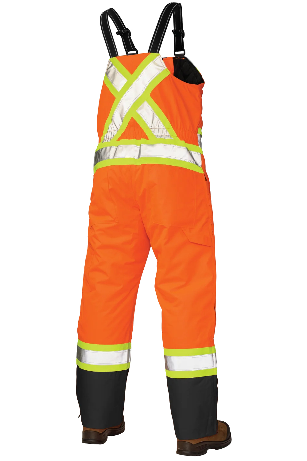 S798 - Salopette De Sécurité en Isolée Poly-Oxford Fluorescent Orange
