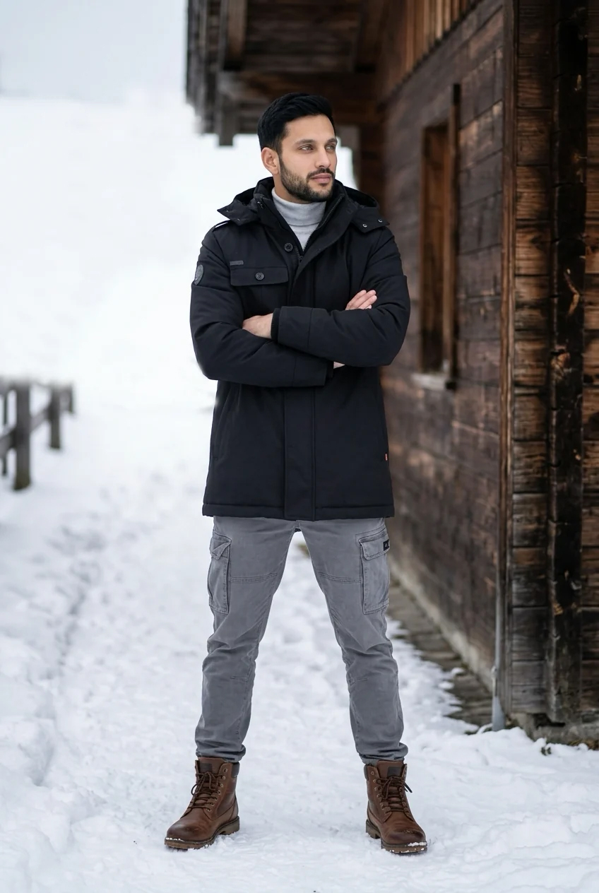 Shefford Parka Fabriqué au Canada #000000