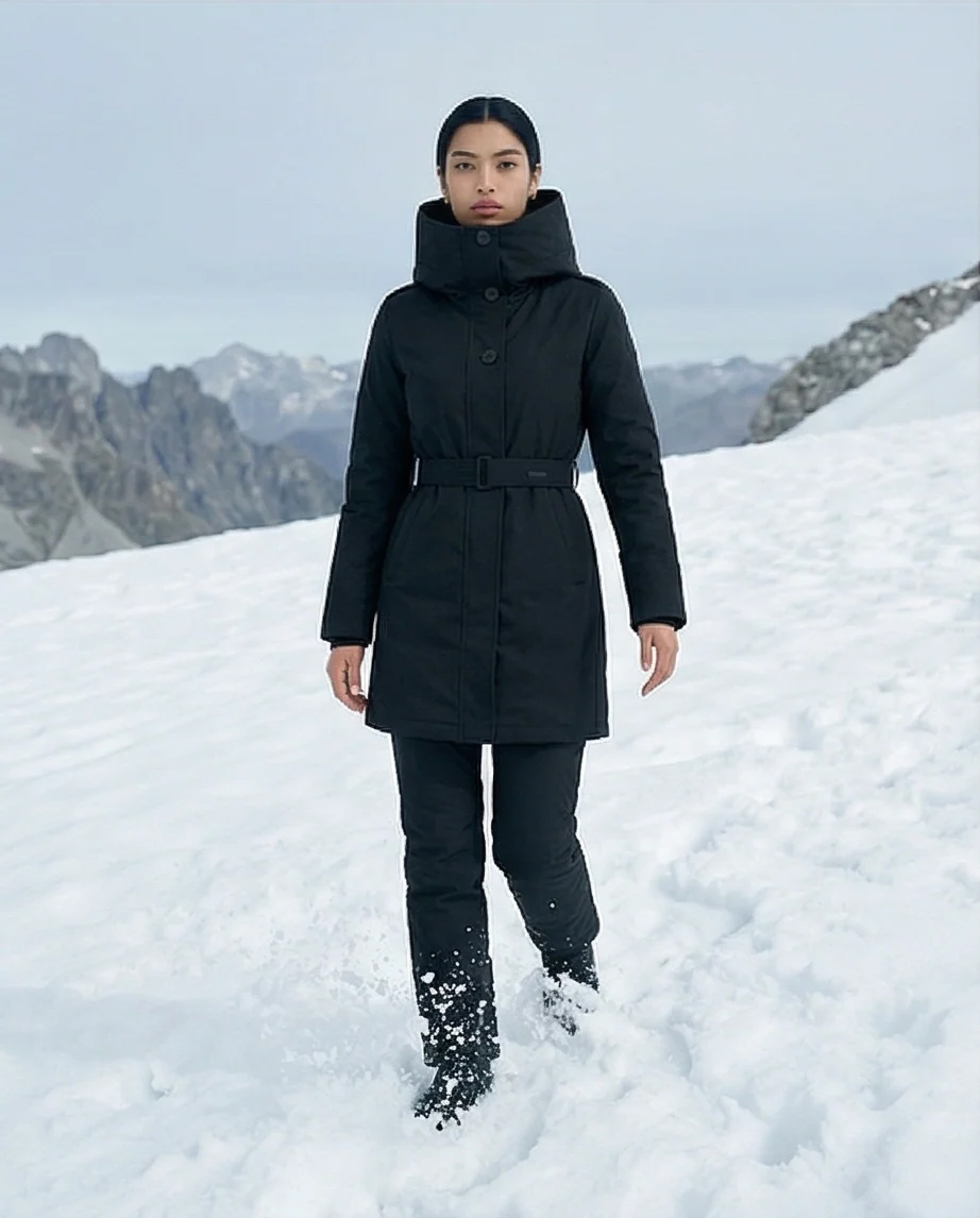 KLP003 - Shefford Parka Fabriqué au Canada #000000