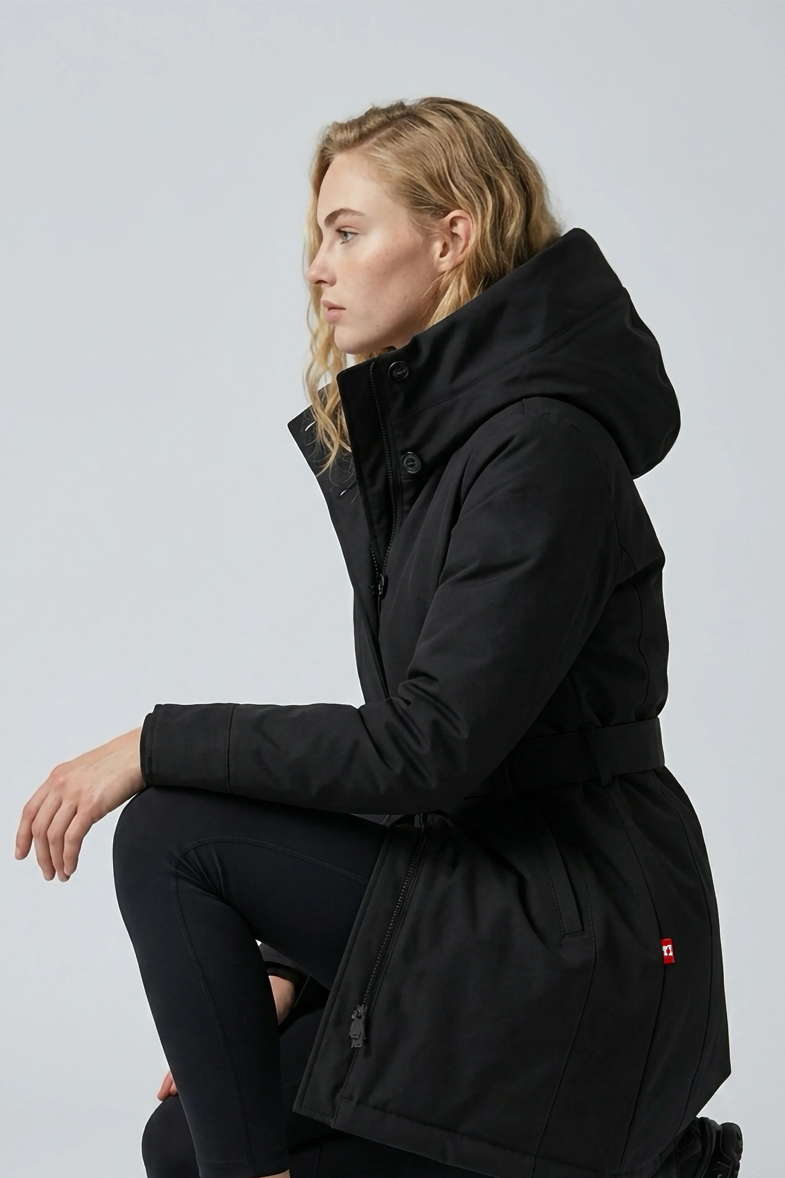 KLP003 - Shefford Parka Fabriqué au Canada #000000