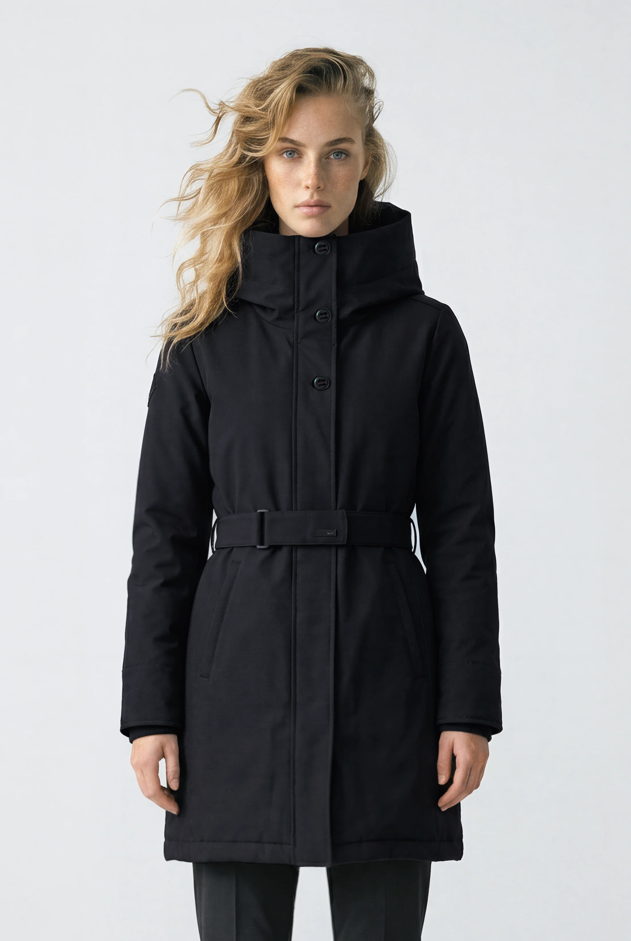 KLP003 - Shefford Parka Fabriqué au Canada #000000