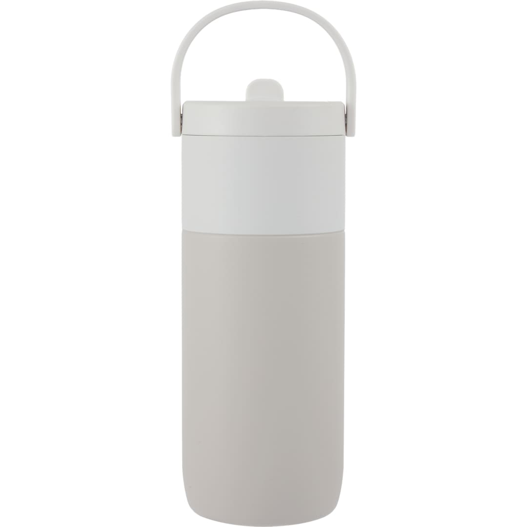 Roots ROOTS Ceramic Lined Travel Tumbler w/ Straw 20oz - 1602-46 White