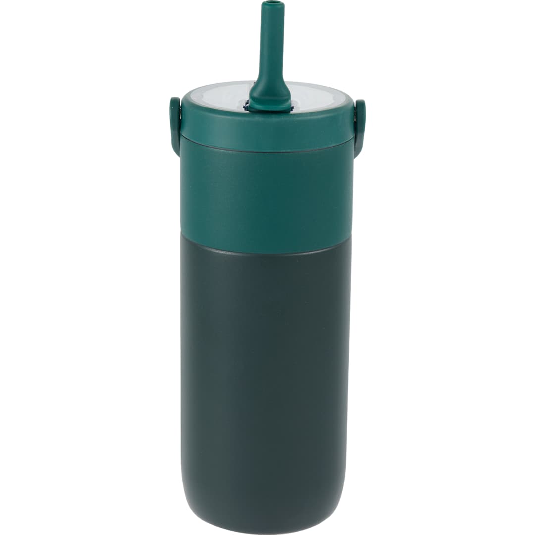 Roots ROOTS Ceramic Lined Travel Tumbler w/ Straw 20oz - 1602-46 Green
