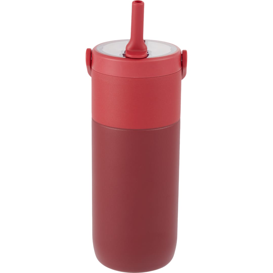 Roots ROOTS Ceramic Lined Travel Tumbler w/ Straw 20oz - 1602-46 Red