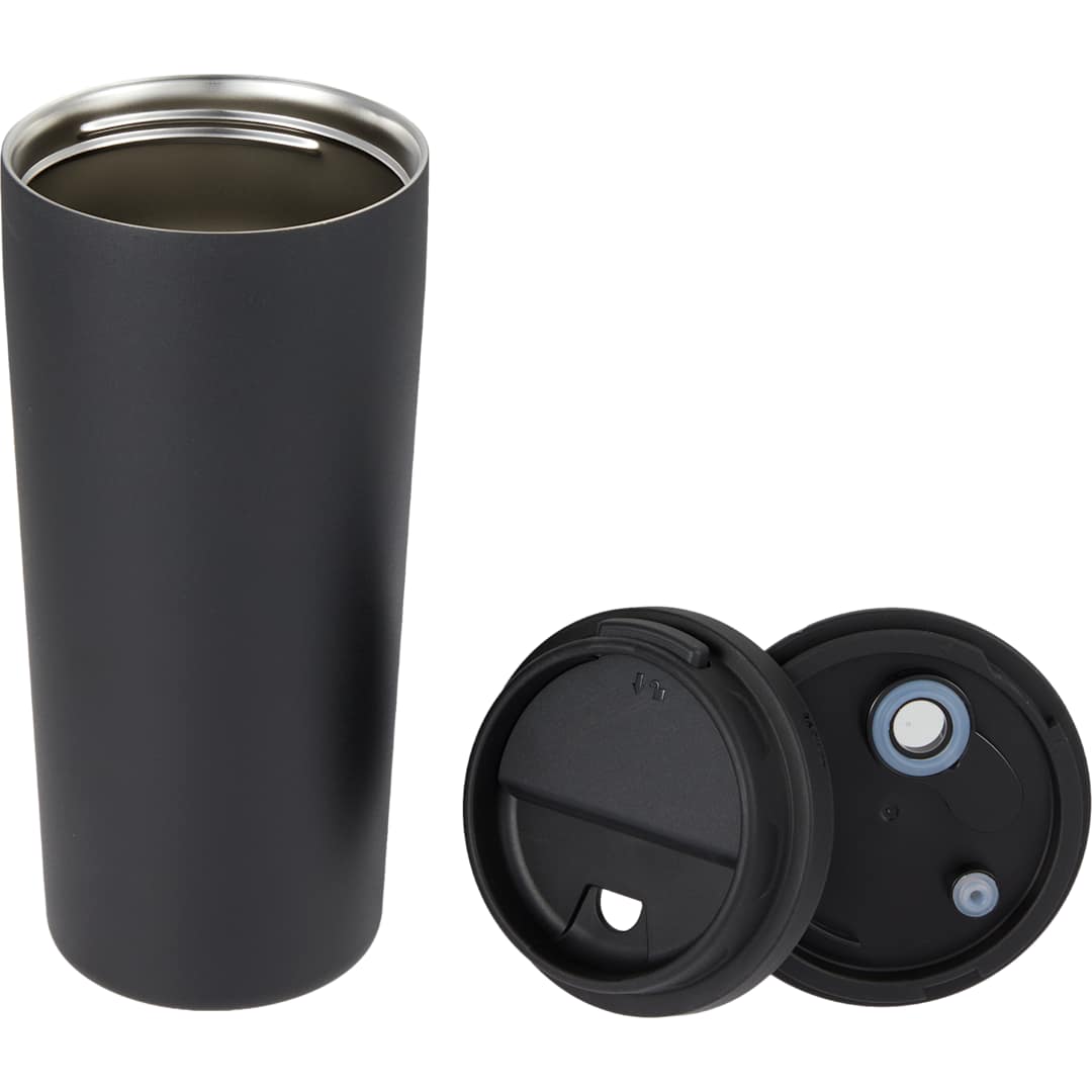 Nelson Copper Vacuum Tumbler w/ Swivel Lid 20oz - 1602-51 Black