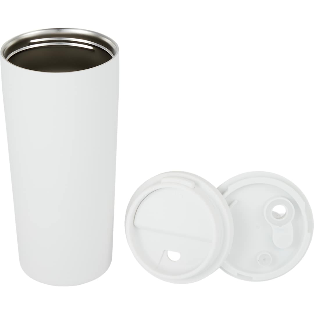 Nelson Copper Vacuum Tumbler w/ Swivel Lid 20oz - 1602-51 White