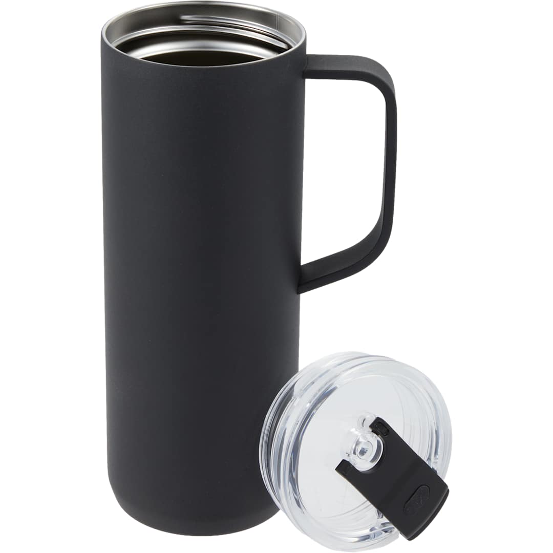 Whitney Recycled Tall Tumbler w/ Flip Lid 20oz - 1602-53 Black