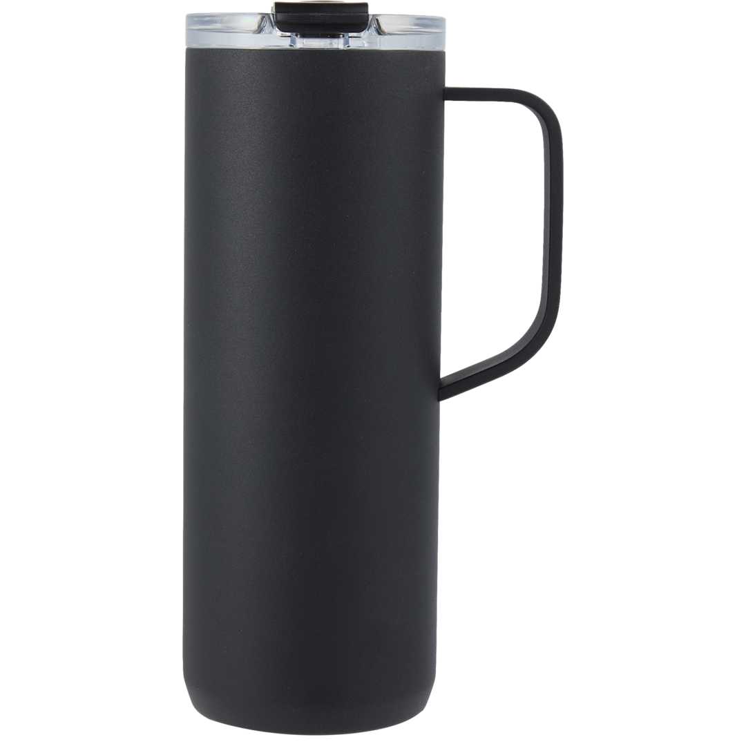 Whitney Recycled Tall Tumbler w/ Flip Lid 20oz - 1602-53 Black