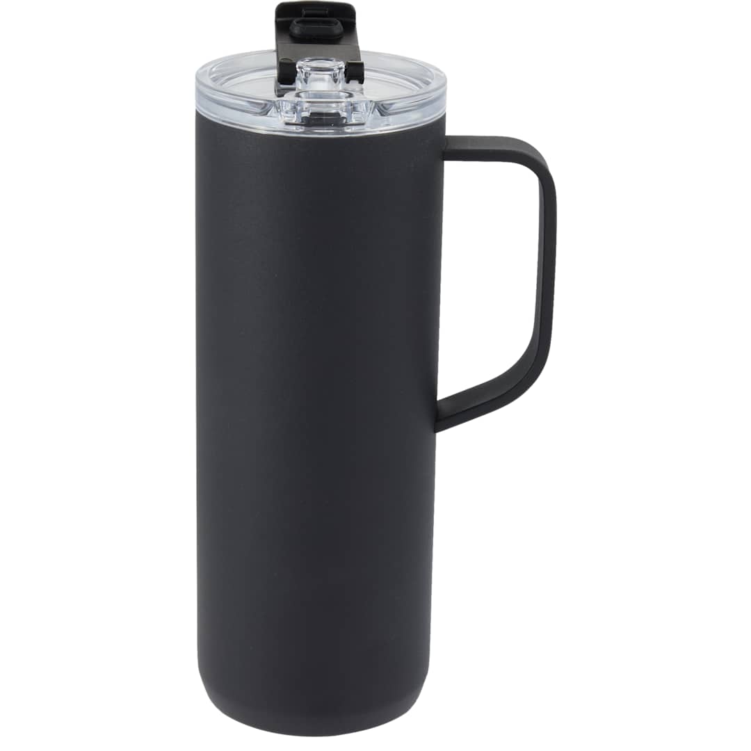 Whitney Recycled Tall Tumbler w/ Flip Lid 20oz - 1602-53 Black