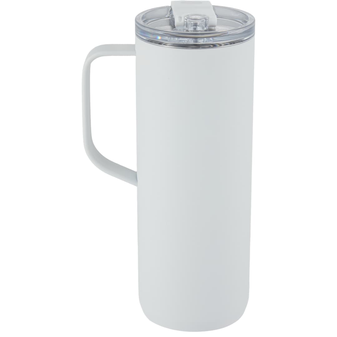 Whitney Recycled Tall Tumbler w/ Flip Lid 20oz - 1602-53 White
