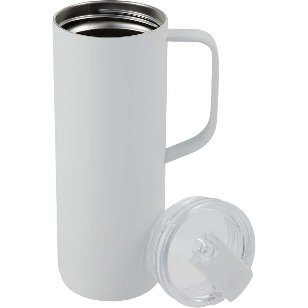 Whitney Recycled Tall Tumbler w/ Flip Lid 20oz - 1602-53 White