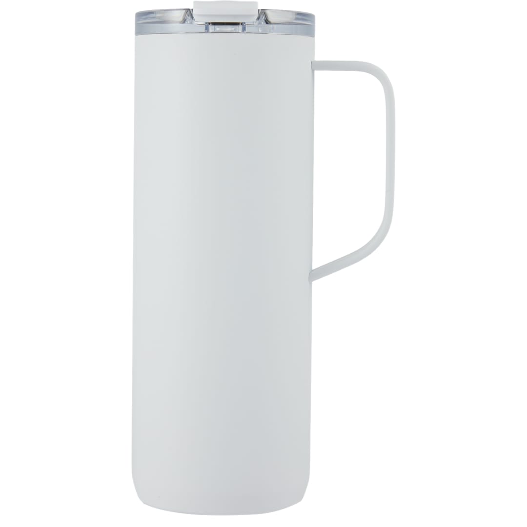 Whitney Recycled Tall Tumbler w/ Flip Lid 20oz - 1602-53 White