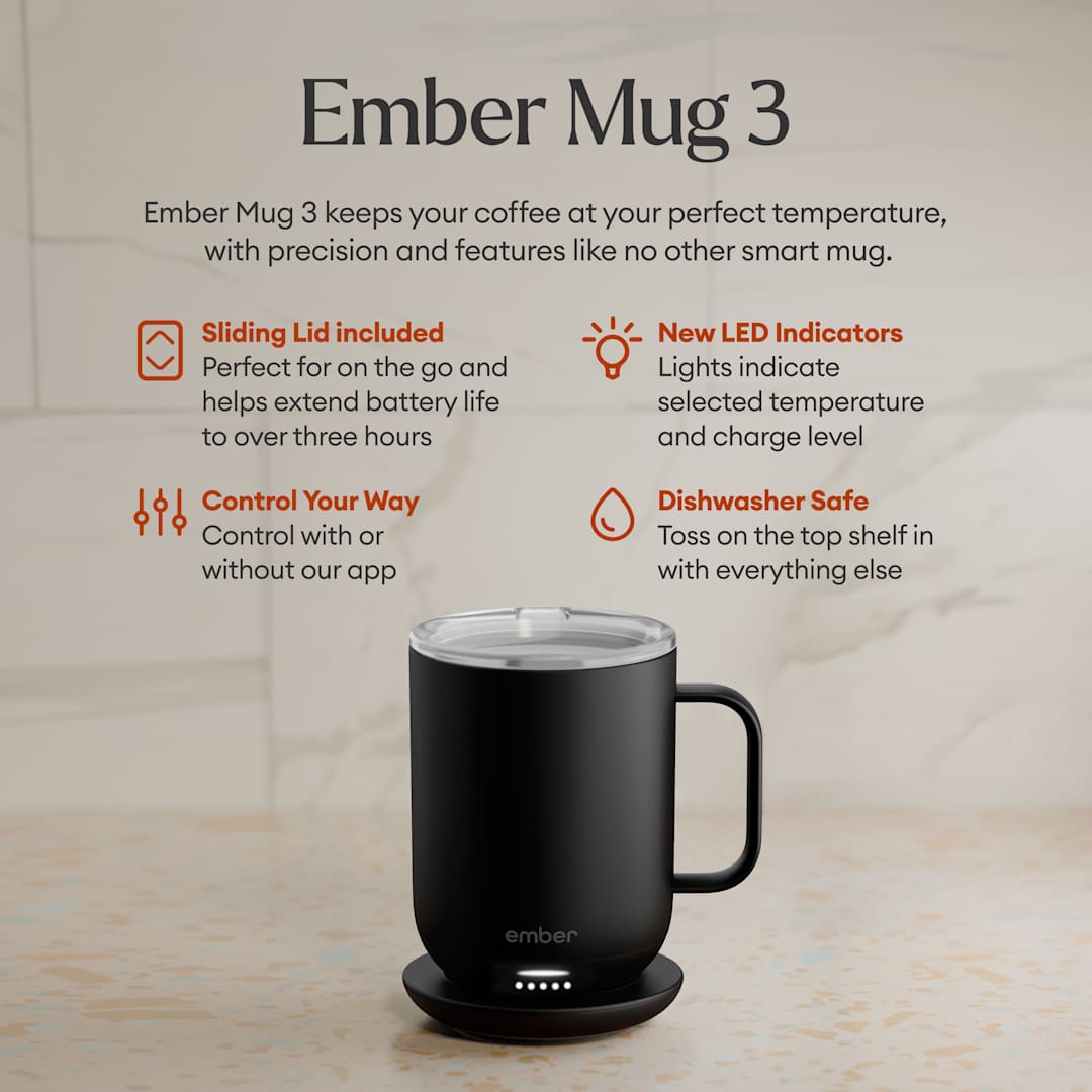 Ember Ember Mug 3 10oz - 1600-63 Black