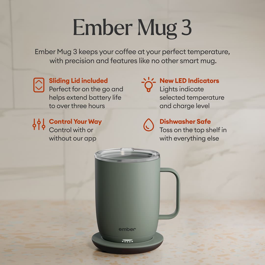 Ember Ember Mug 3 14oz - 1600-64 Green