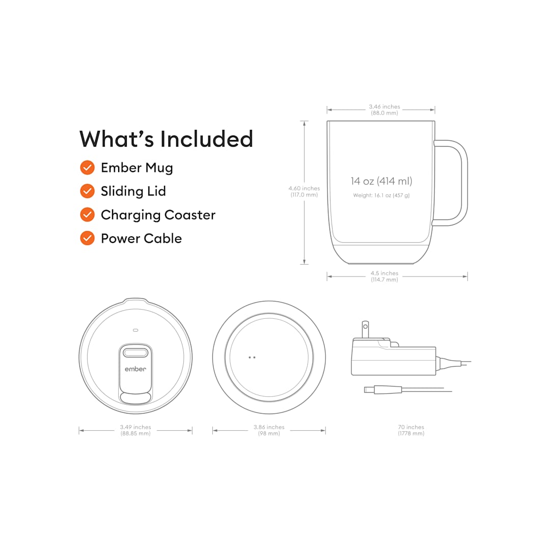 Ember Ember Mug 3 14oz - 1600-64 Green