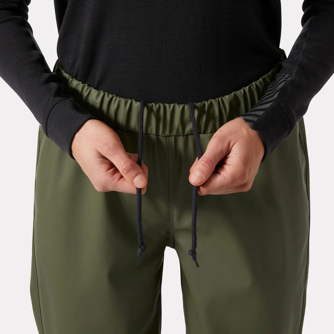 Helly Hansen Pantalon de pluie imperméable Gale pour femme Army Green