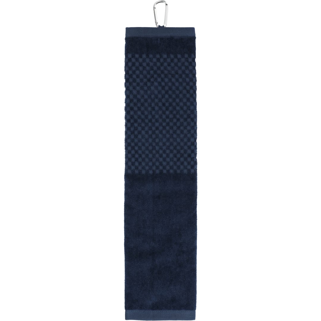 3.5lb./doz. 5.25x22in Scrubber Golf Towel - 2091-03 Blue