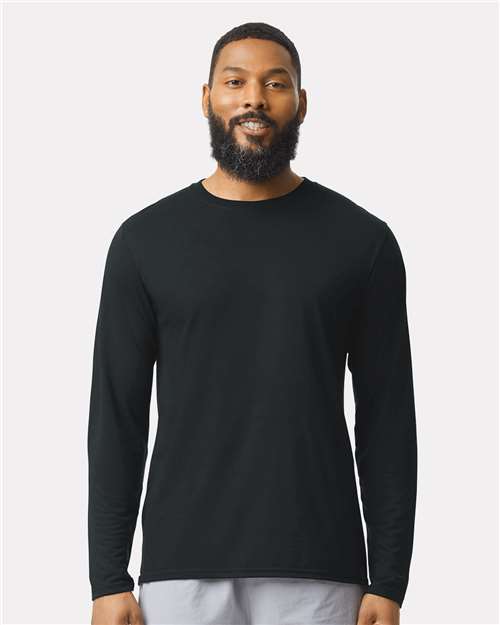 Gildan Unisex Performance® Long Sleeve T-Shirt - 42400 Black